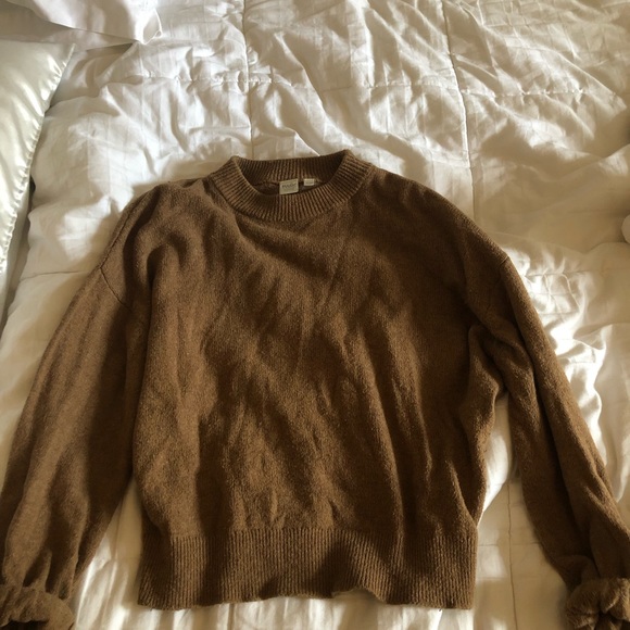 Brown knit sweater - Picture 2 of 3